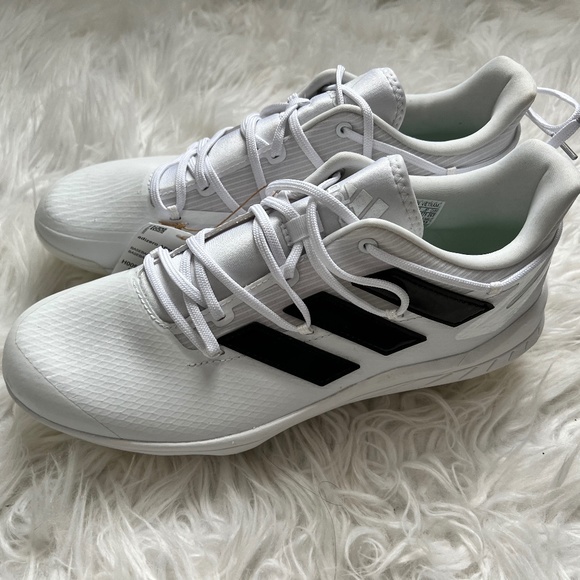 adidas Other - Adidas AdiZero Afterburner 8 Pro TPU Mens Molded Baseball Cleats Size 9.5 White